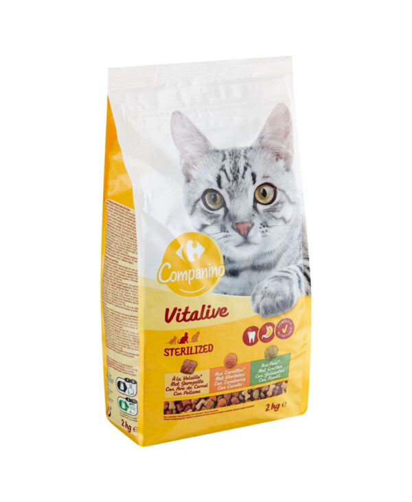 Companino Vitalive chats stérilisés 2kg